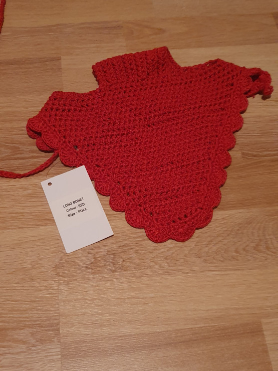Bonnet crochet OBS occasion