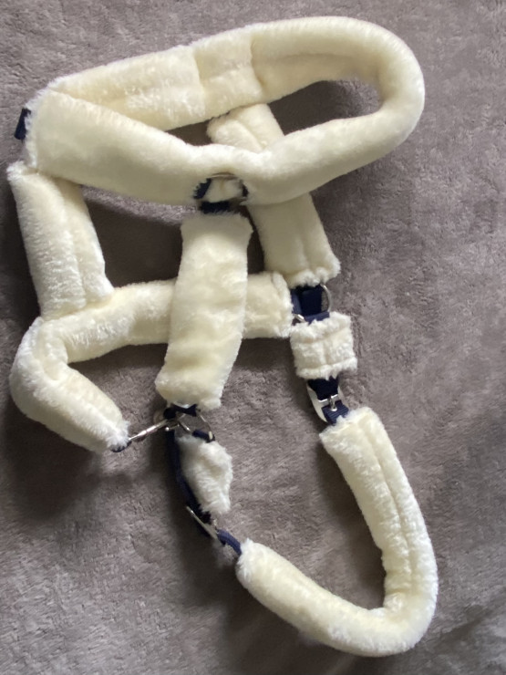 Licol moumoute blanc Horze occasion