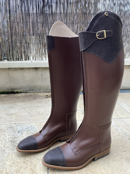 Bottes equitation marron outlet