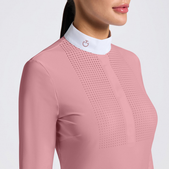 Polo concours Cavalleria Toscana heat sea rose (L) neuf occasion