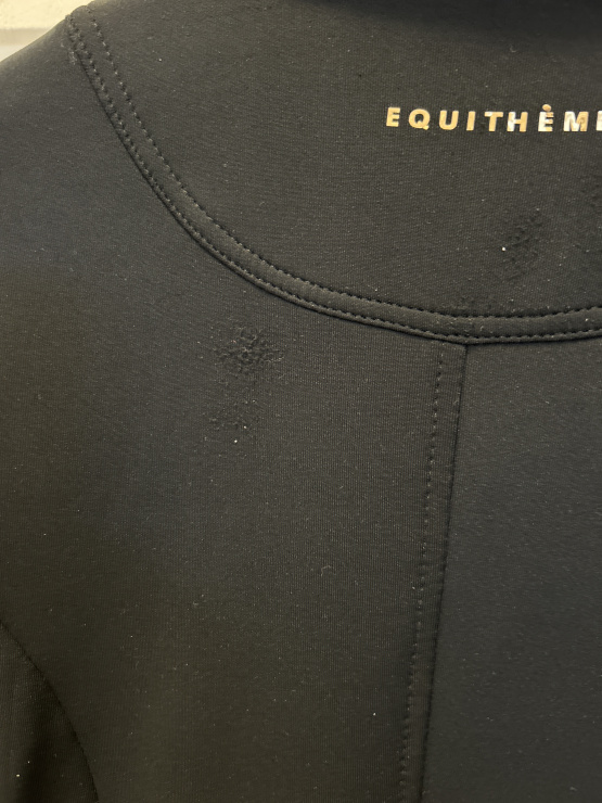 Veste concours Equithème noir (14 ans) occasion