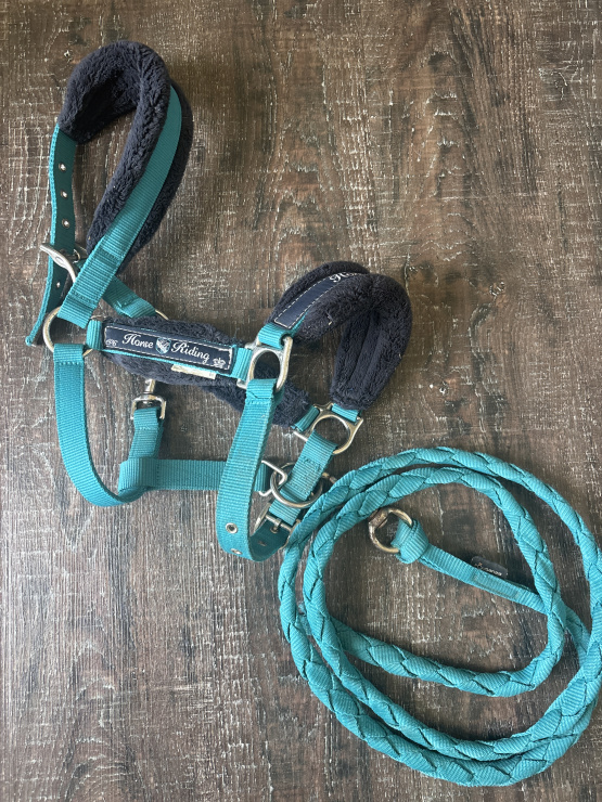 Licol Fouganza moumoute avec longe (poney) occasion