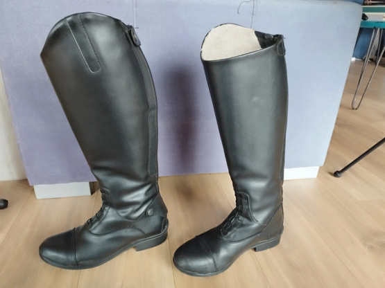 Bottes équitation Steeds noir T41 occasion