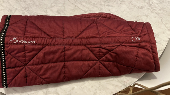 Tapis de selle Décathlon bordeaux paillettes (cob) occasion