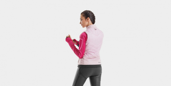 Doudoune Horse Pilot Rider Vest rose (S) neuf occasion