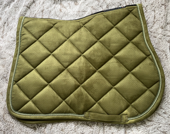 Tapis de selle Lamicell velours vert (neuf) occasion