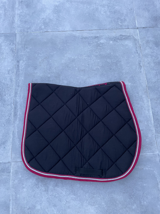 Tapis de selle Fouganza noir occasion