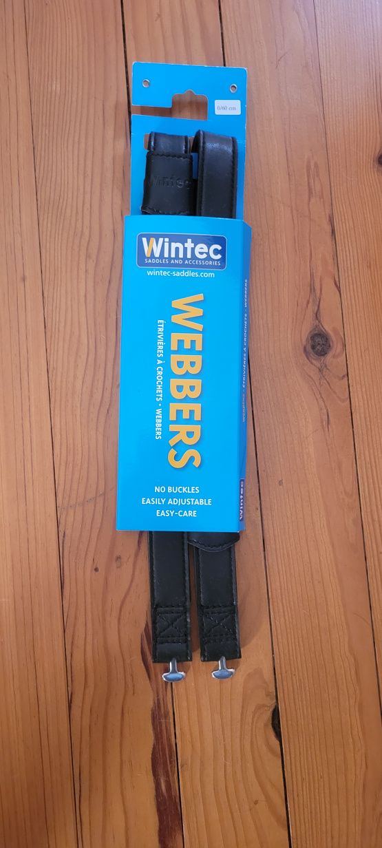 Etrivieres Wintec à crochets 60 cm (neuf) occasion