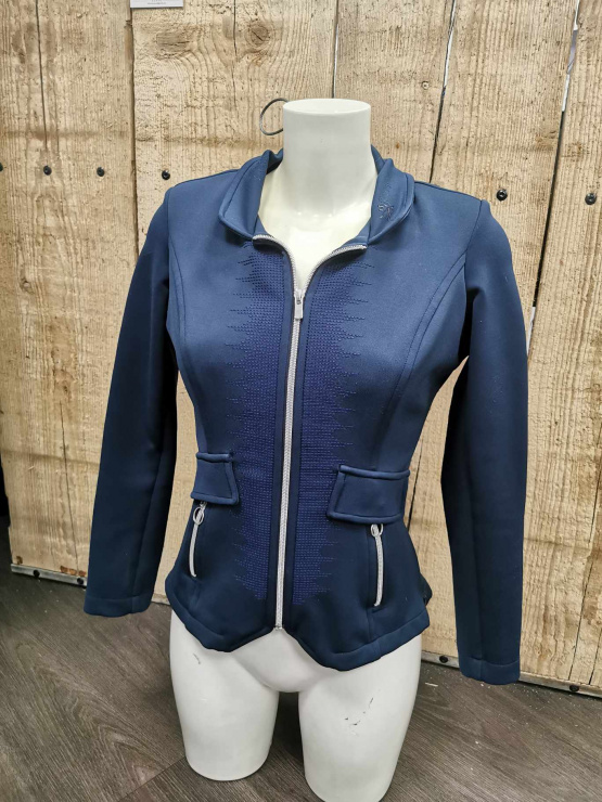 Veste concours Alexandra Ledermann bleu (36) occasion