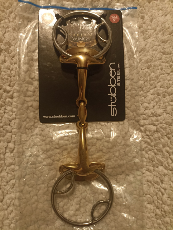 Mors Stubben Golden Wings 125 cm (neuf) occasion