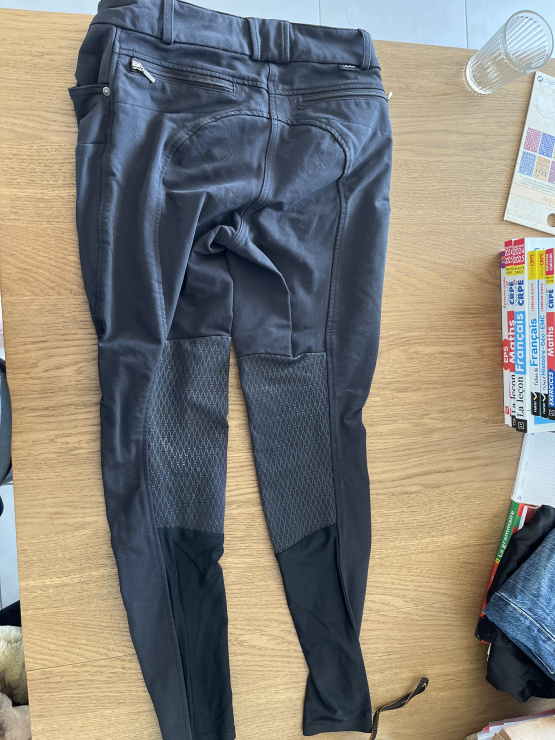 Pantalon équitation Fouganza noir (36) occasion