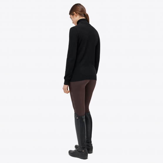 pull cachemire cavalleria toscana col roulé (L) occasion
