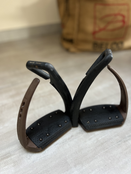 Étriers Freejump Soft Up Pro+ marrons occasion