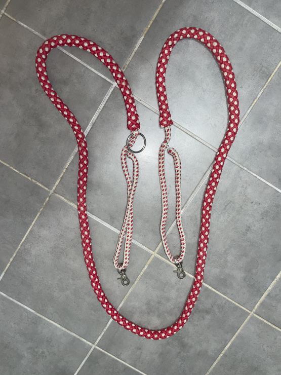 Enrênement Canter soft rope rose (cheval) occasion