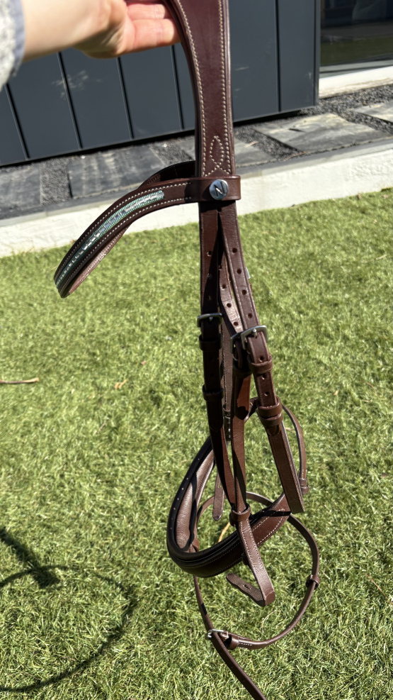 Bridon Norton cuir hanava (cheval) occasion