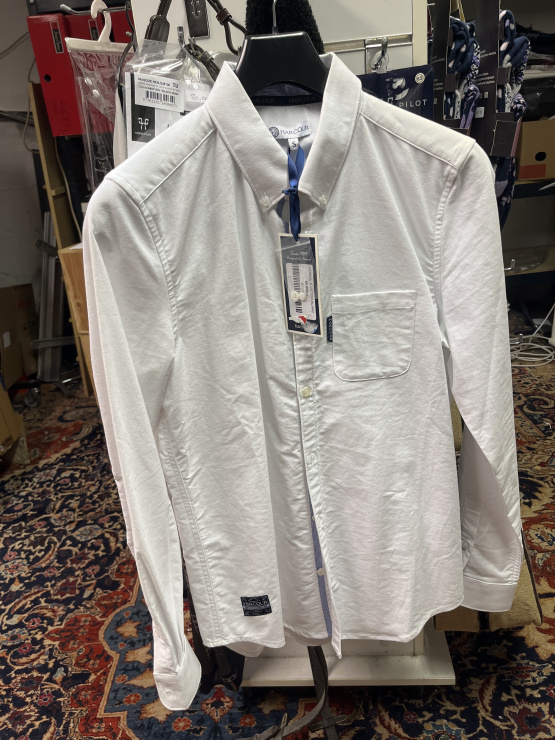 Chemise concours Harcour blanc (S) neuf occasion