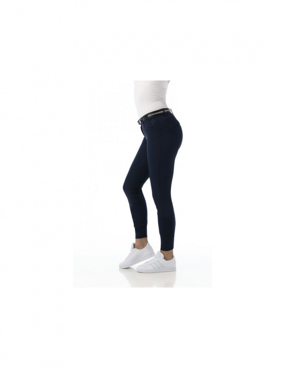 Pantalon équitation Equithème micro bleu (38) neuf occasion