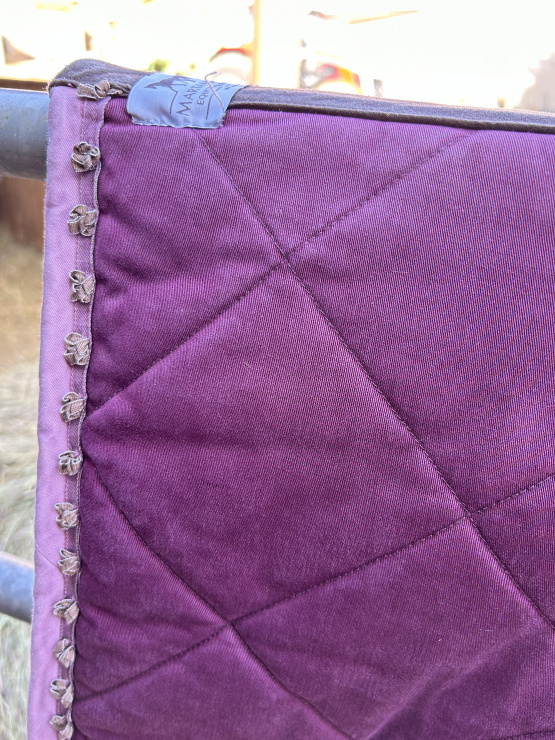 Tapis de selle Marta Morgan prune (cheval) occasion