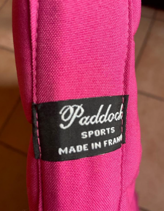 Tapis de selle Paddock Sports coupé rose occasion