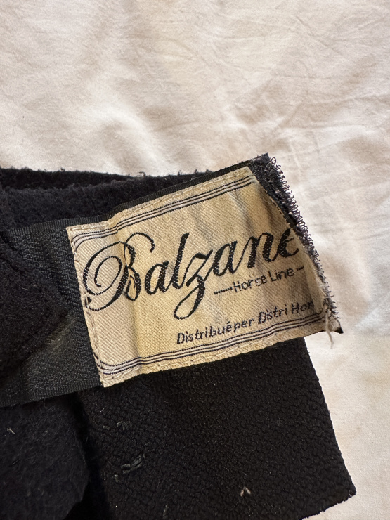 Bandes de travail Balzane x2 noires occasion