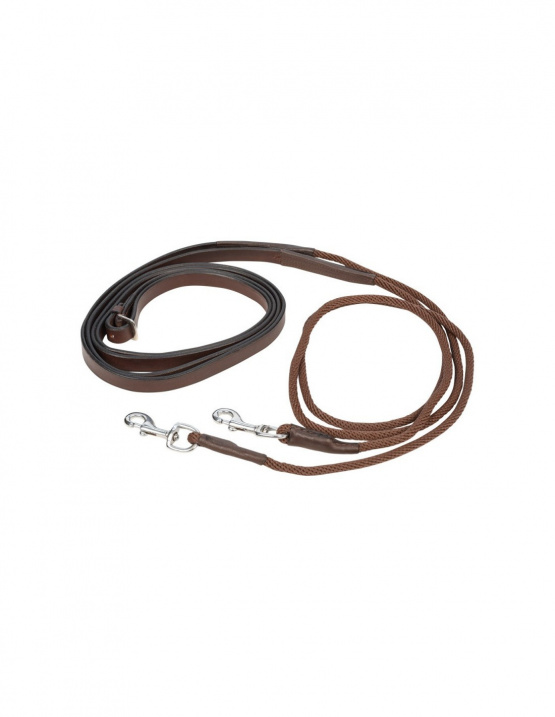 Rênes allemandes Protanner must cuir/corde marron (cheval) neuf occasion