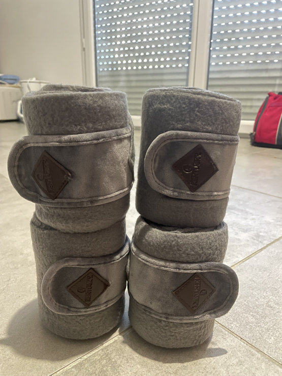 Bandes  Kentucky velvet gris x4 (cheval) neuf occasion