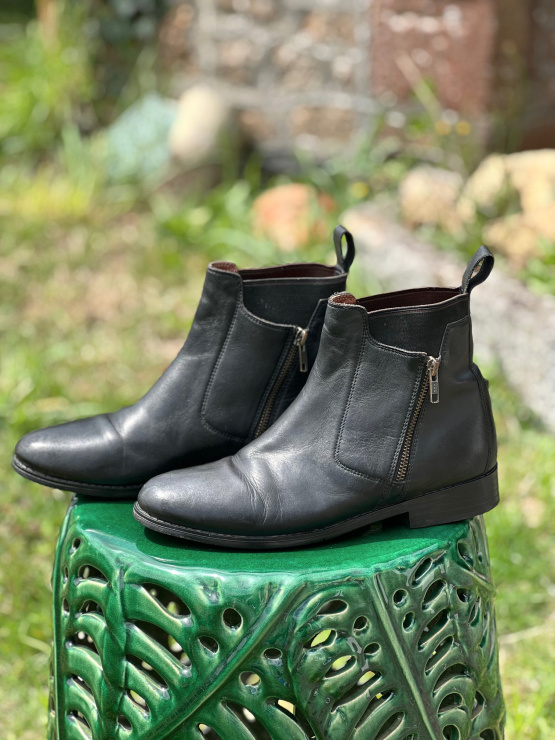 Boots équitation Equitheme Andalouse noir (41) occasion