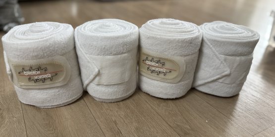 Bandes de polo Eskadron blanc *4 (cheval) occasion Bandes de polo Eskadron blanc *4 (cheval) occasion