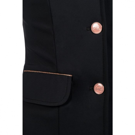 Veste concours HKM flora enfant noir (10 ans) neuf occasion