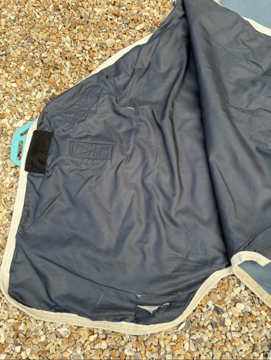 Couverture Amigo Turnout Eco Bravo 12 Plus 0g bleu 125 cm occasion