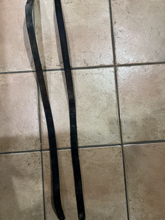 Étrivière cuir marron 130 cm occasion
