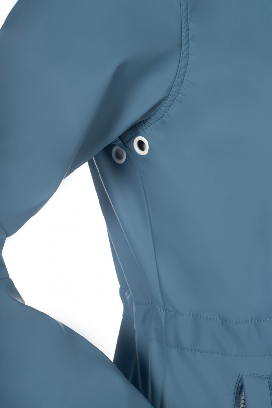 Parka HKM imperméable ohio bleu (XS) neuf occasion