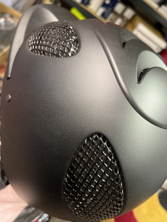 Casque équitation GPA noir (55-56) neuf occasion