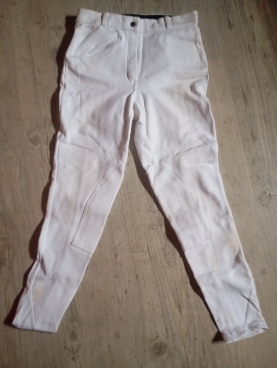 Pantalon équitation Fouganza blanc (40) occasion