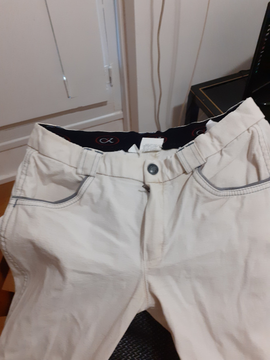 Pantalon concours équitation Komutekir blanc (36) occasion