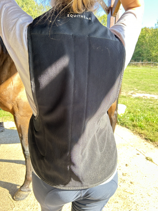 Gilet airbag cavalier Equitheme (M) occasion