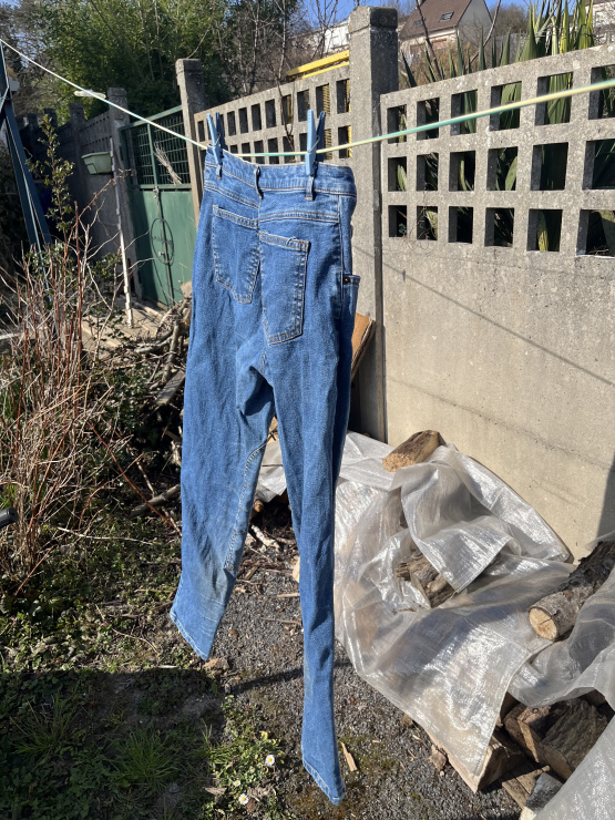 Pantalon équitation bleu (42) occasion