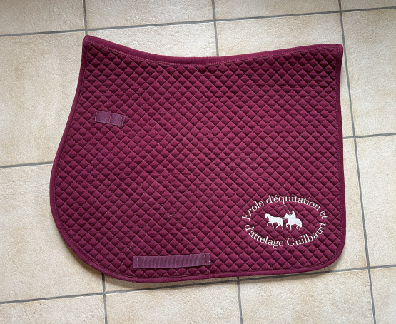 Tapis de Selle rouge (Cheval) occasion