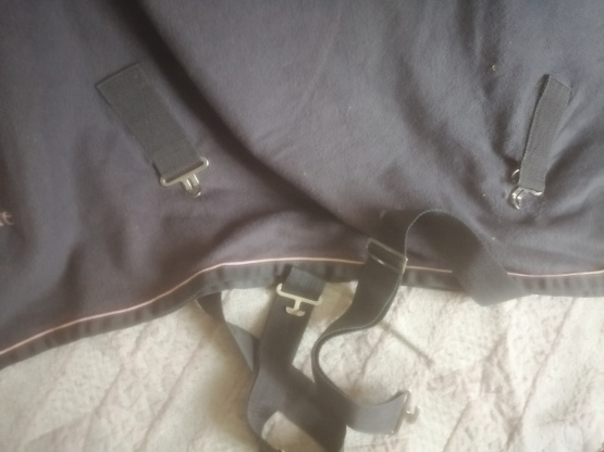 Chemise Equithème polaire gris 135 cm occasion