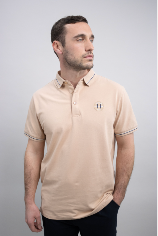 Polo Harcour Pampelonne homme sable (M) neuf occasion