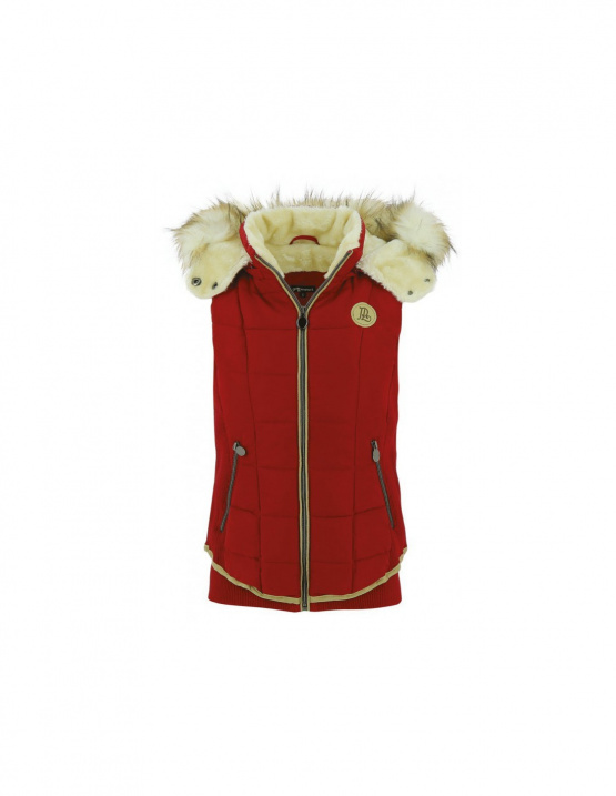 Doudoune Penelope Roger sans manche rouge (XS) neuf occasion