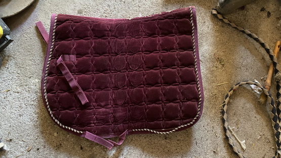 Tapis Equithème prune occasion
