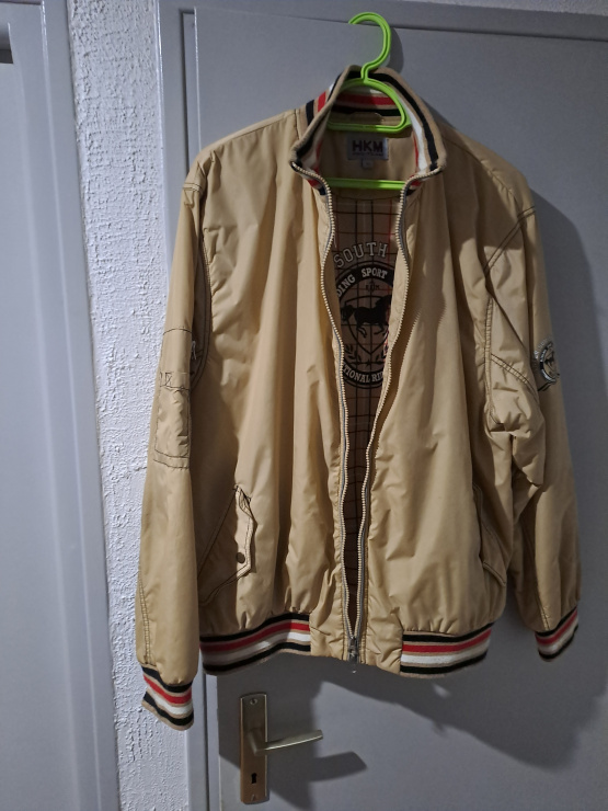 Blouson HKM marron (XL) occasion