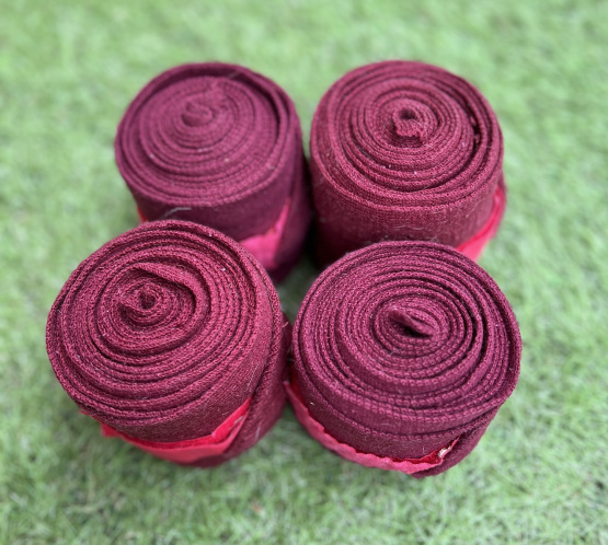 Bandes de repos rouge *4 (cheval) occasion