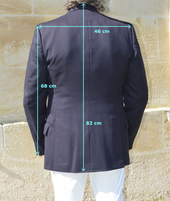 Veste concours Classic bleu homme (L) occasion