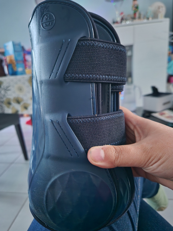 Guêtres Fouganza bleu (cheval) occasion