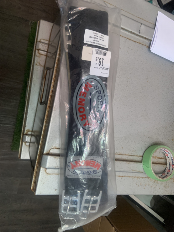 Sangle Sportech Memory noir 125 cm occasion