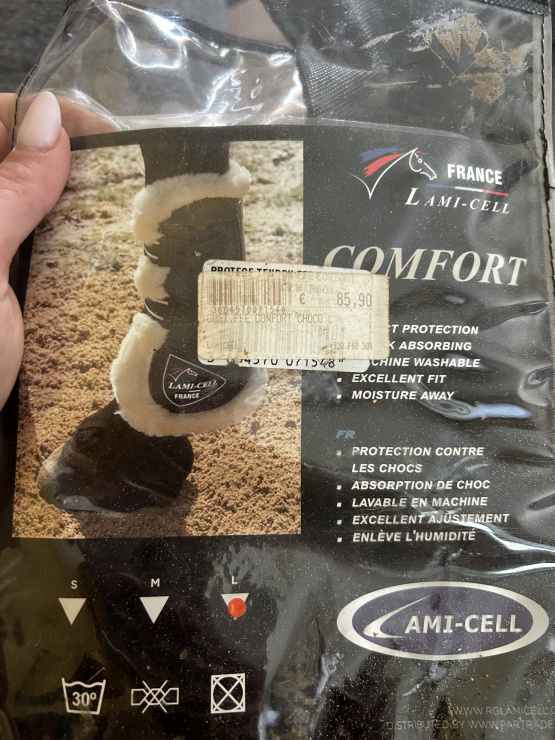 Guêtres et protège boulets Lami-Cell Comfort (grand cheval) occasion