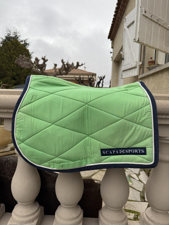 Tapis de selle Scapa Sports vert occasion