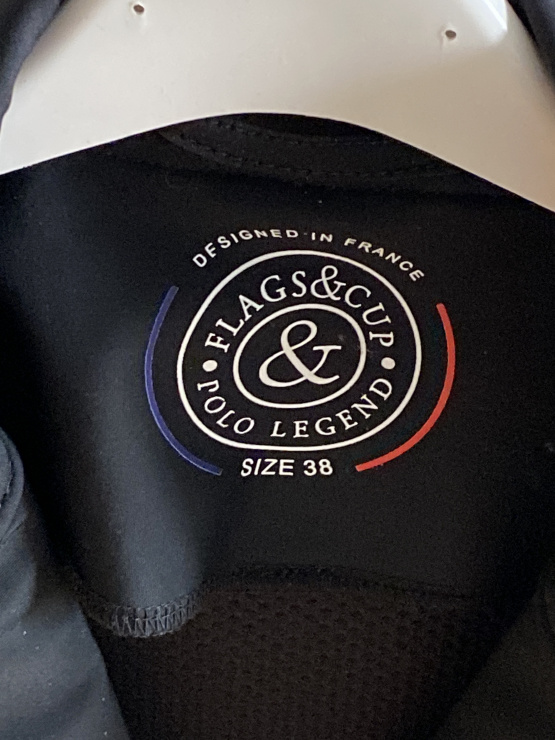 Veste concours Flags and Cup noir (38) neuf occasion